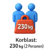 Korblast: 230 kg (2 Personen) icon